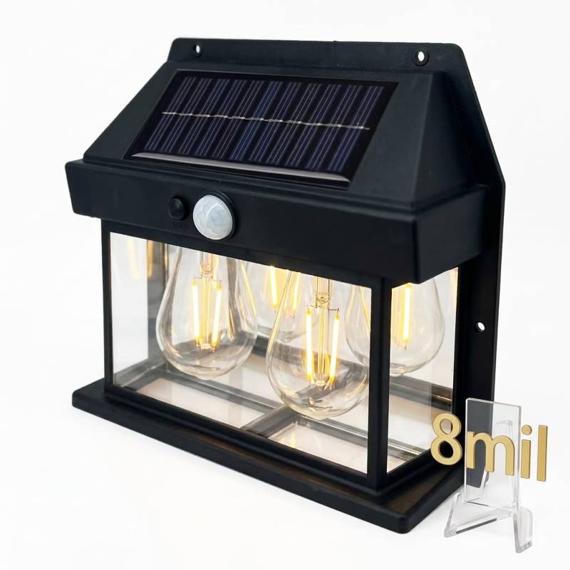 Applique Murale Solaire CBKI BK-888-2 avec Détecteur de Mouvement - Akwa Marketplace